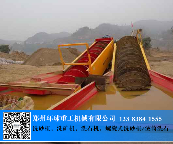 雙螺旋洗砂機...